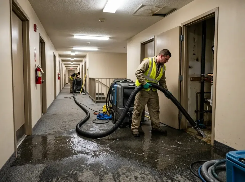 multi-unit-apartment-hallway-f-005 — frequently asked questions, Emergency Burst Pipe Water Extraction & Removal in New Holl…